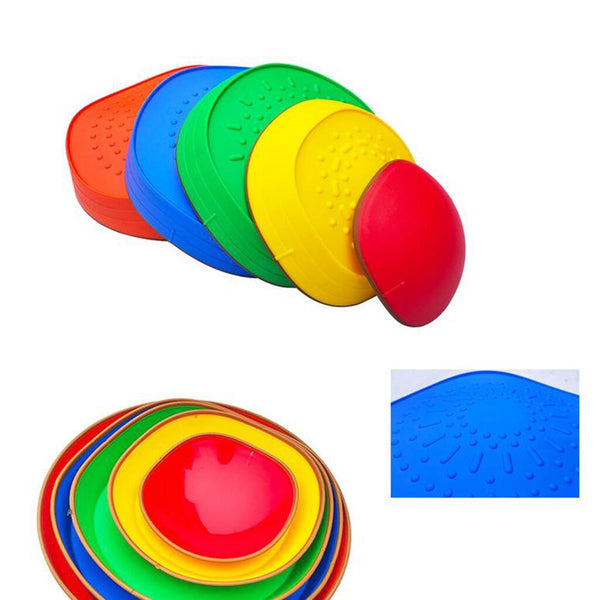 5Pcs Multi Size Stepping Stone Kid Balance Training Toy Indoor Outdoor Game.