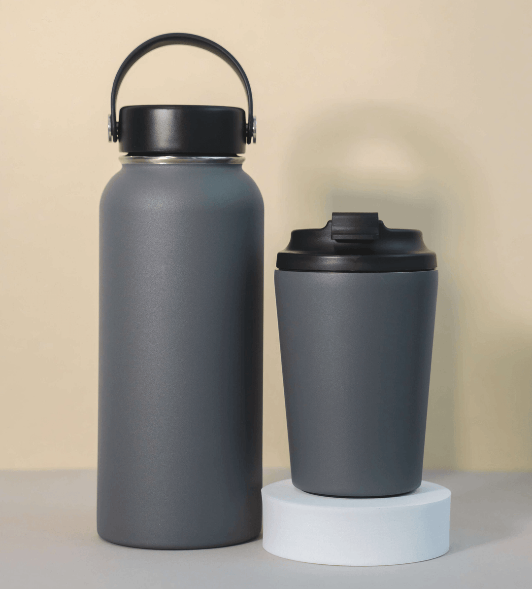 Comvi 68oz Large Coffee Thermas for Travel -24 hours hot & cold Flasks for  Hot and Cold Drinks - Stainless Steel, vacuum insulated flask with 2 Cups