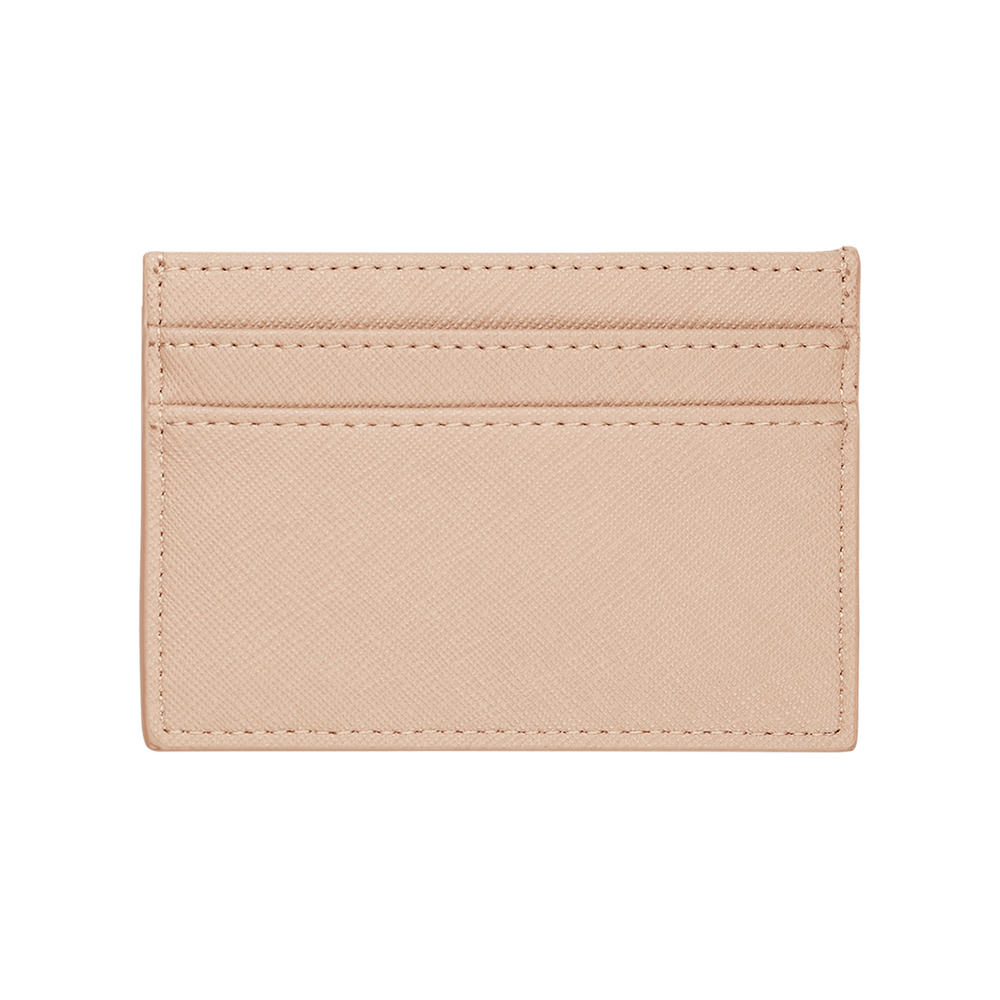 Santoni Saffiano Leather Credit Card Holder