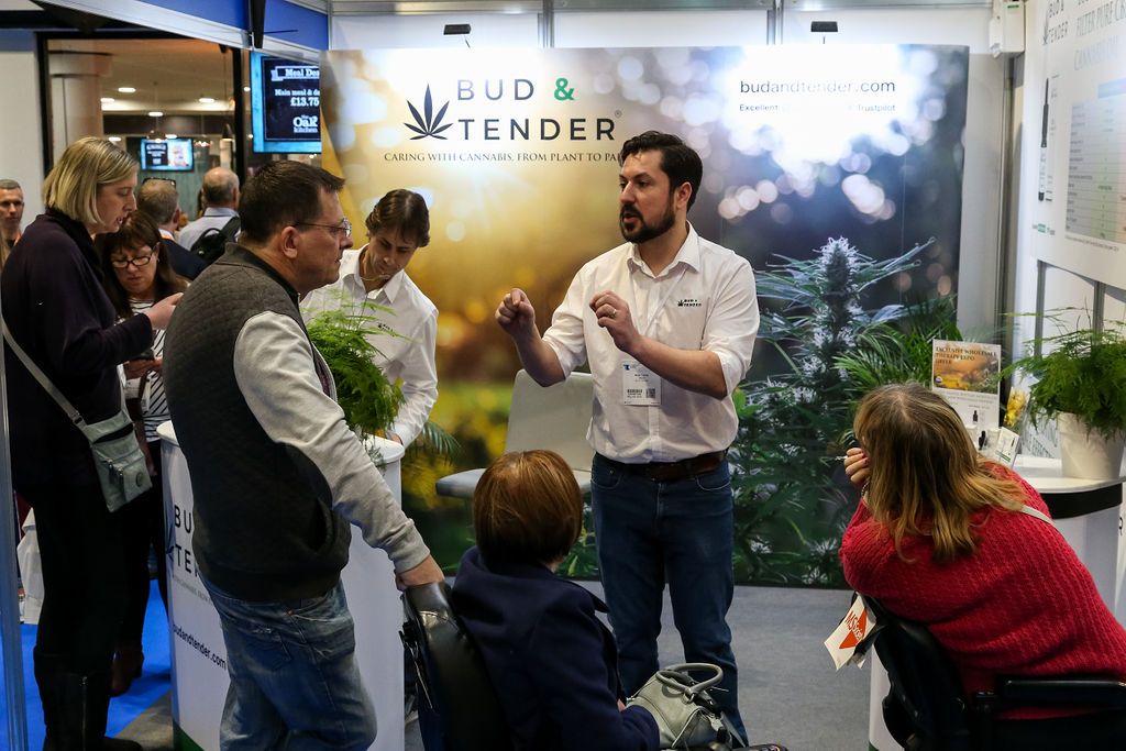 Bud & Tender CBD Oil at the Therapy Show NEC 