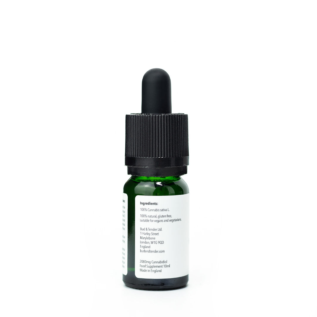 Premium 20% CBD Oil (10ml) | Bud & Tender®