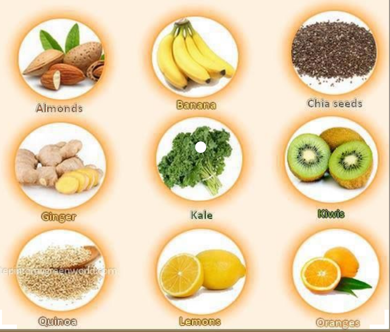 Energy boosting foods