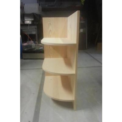 Solid Pine Corner Shelf Unit Uptemplate Com
