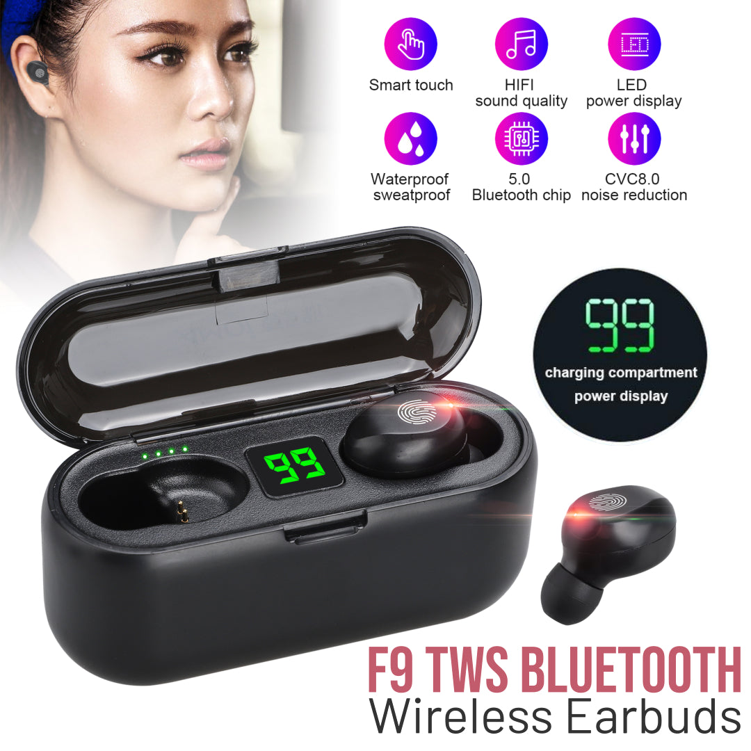 Wireless bluetooth earbuds f9 прошивка