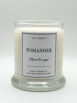 Pomander Soy Wax Candle - Kentucky Green Studio