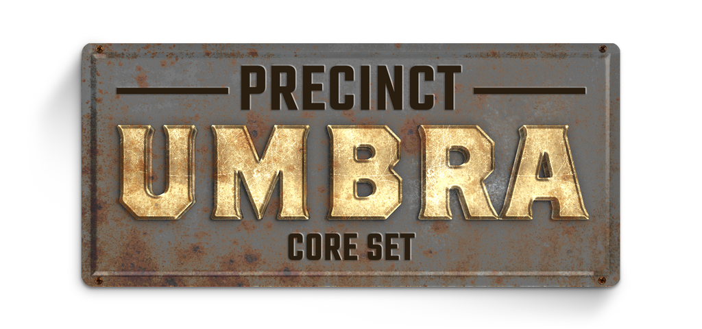 Precinct Umbra Logo Plate