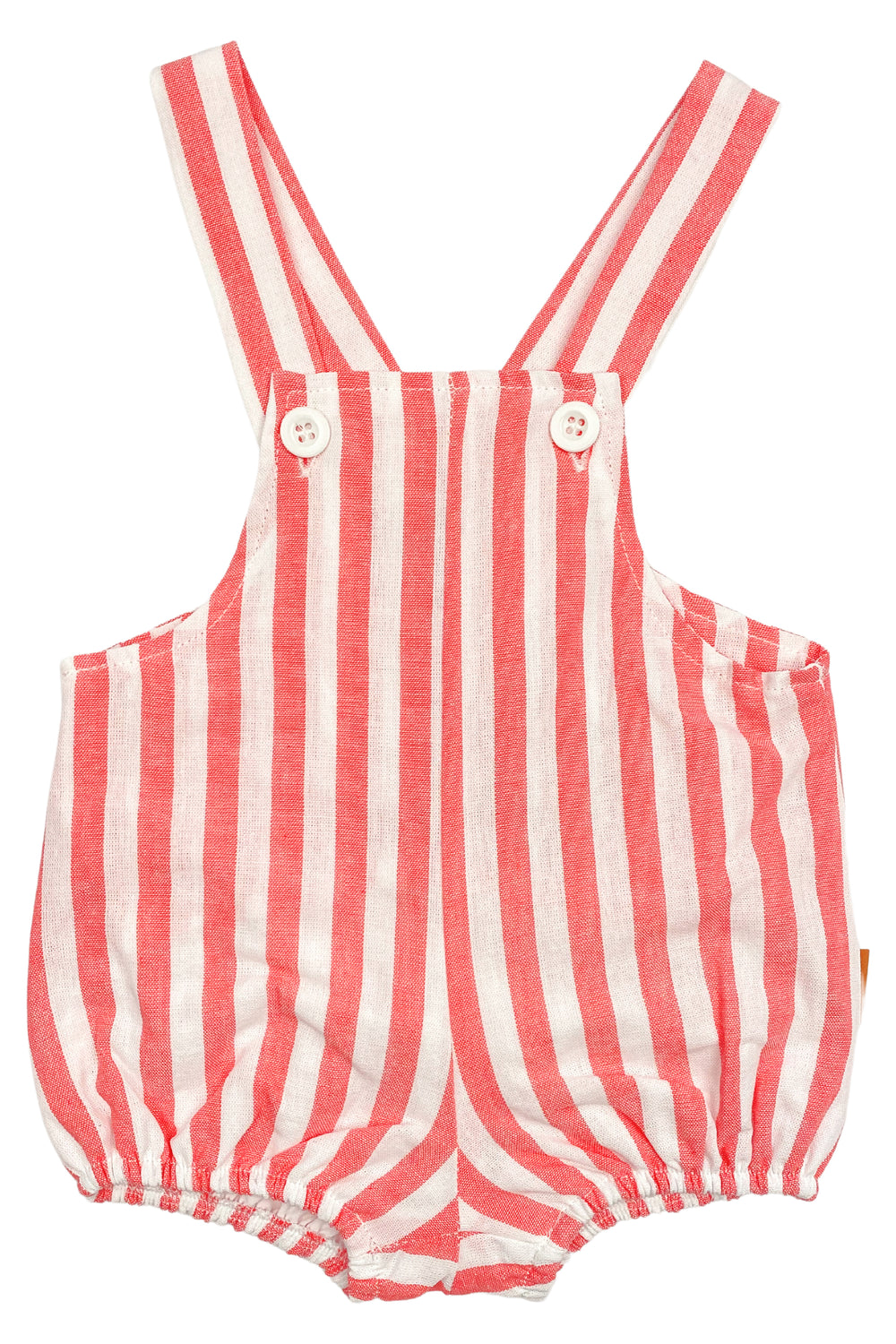Cocote "Julian" Striped Dungaree Romper | iphoneandroidapplications