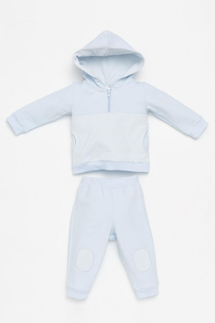 Deolinda "Chester" Blue Hooded Tracksuit | iphoneandroidapplications