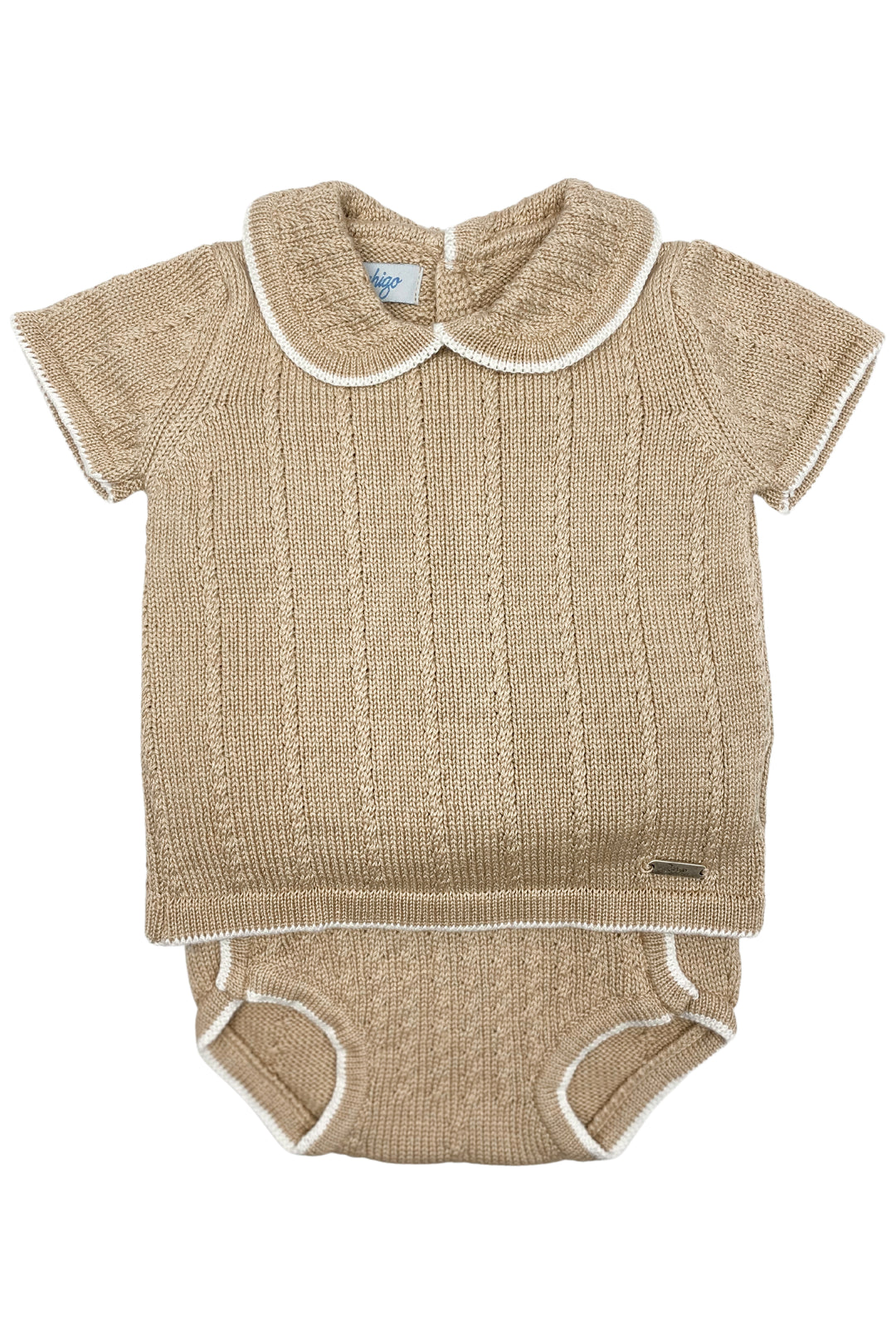 Rahigo "Finn" Camel Knit Top & Jam Pants | iphoneandroidapplications