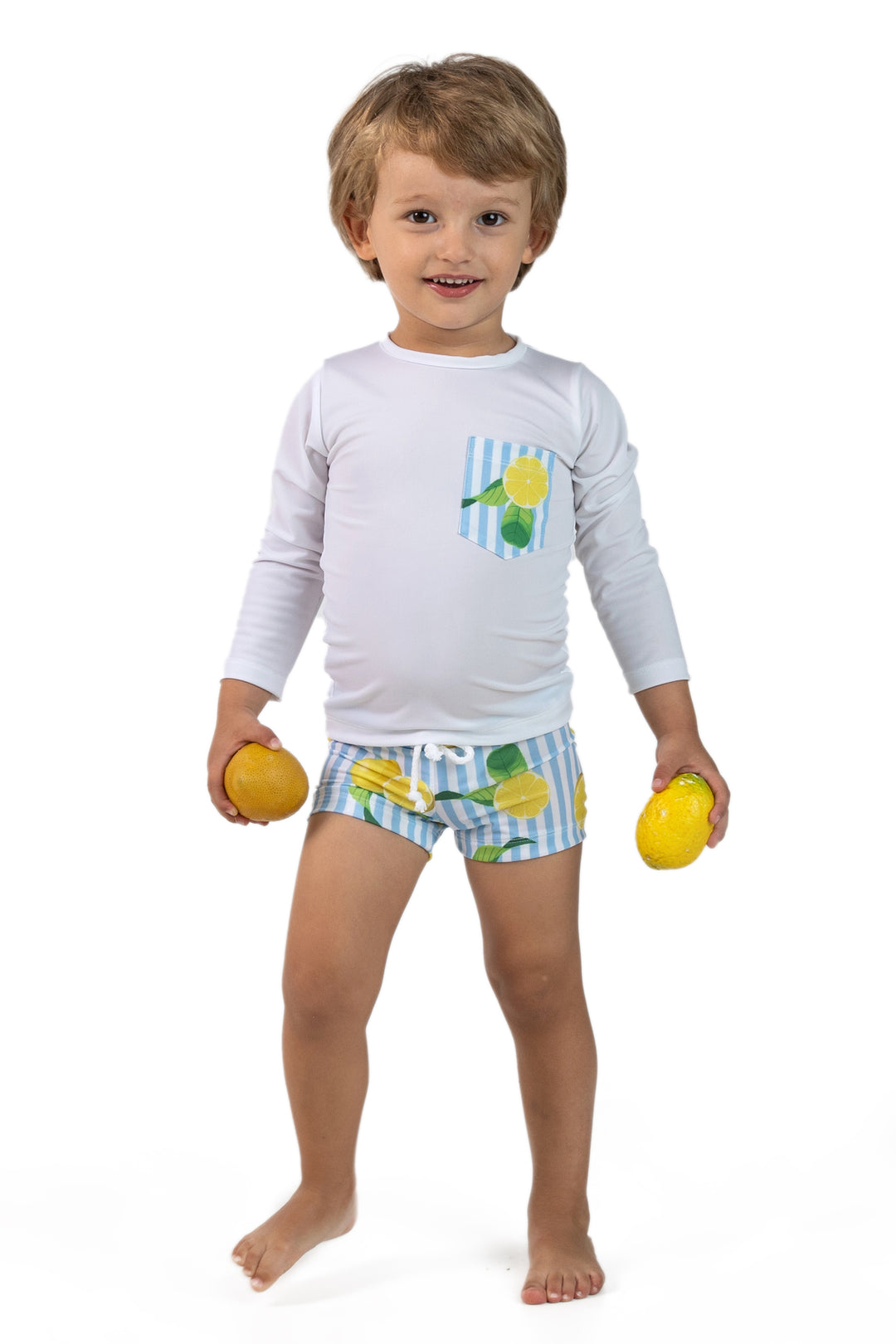 Meia Pata PREORDER - LEMONS Lycra Swim Top | iphoneandroidapplications