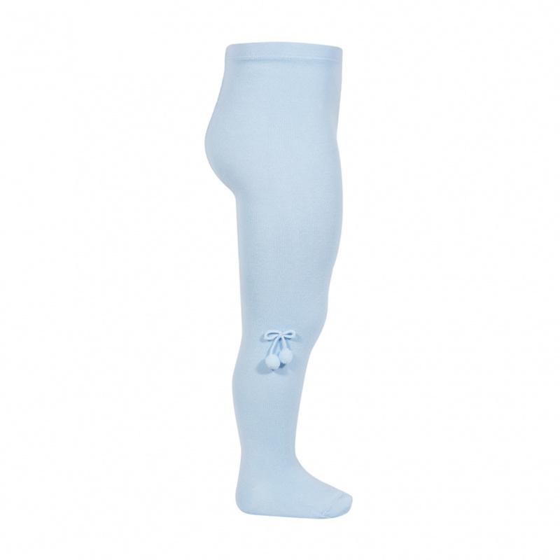 Condor Baby Blue Pom Pom Tights | iphoneandroidapplications