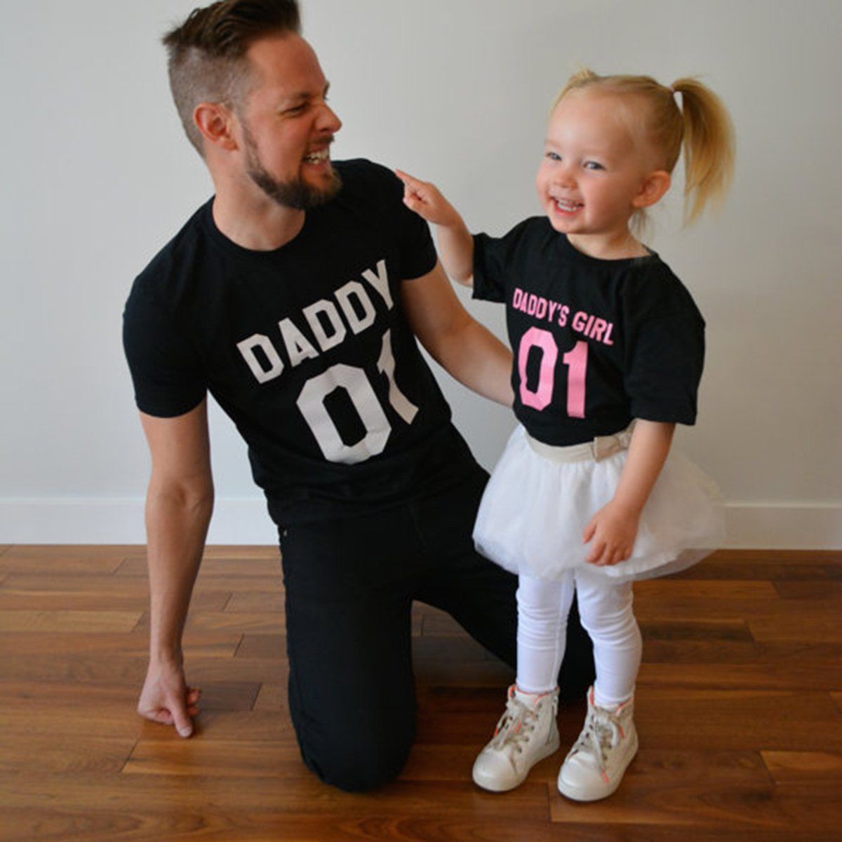 Daddy's Girl Daddy and Daughter T-Shirts | Millie and John