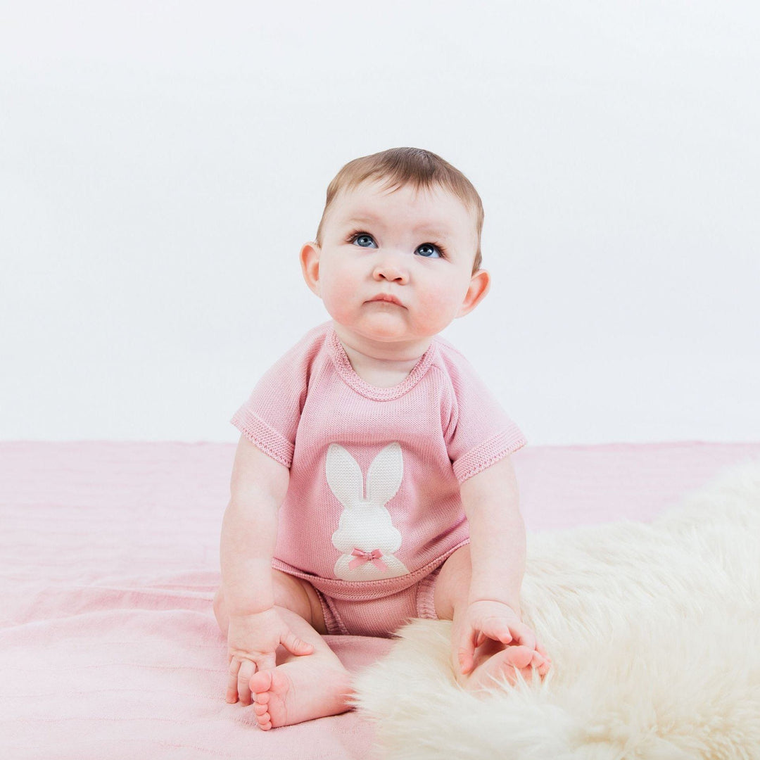 Dandelion Dusky Pink Bunny Top & Knickers | iphoneandroidapplications