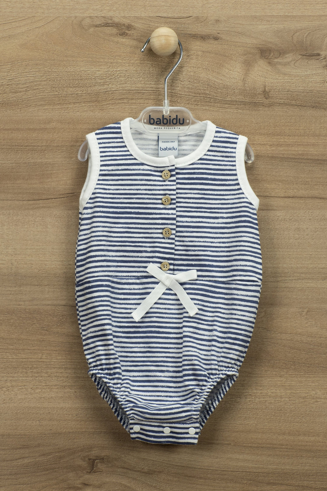 Babidu "Eloise" Navy Striped Shortie | iphoneandroidapplications