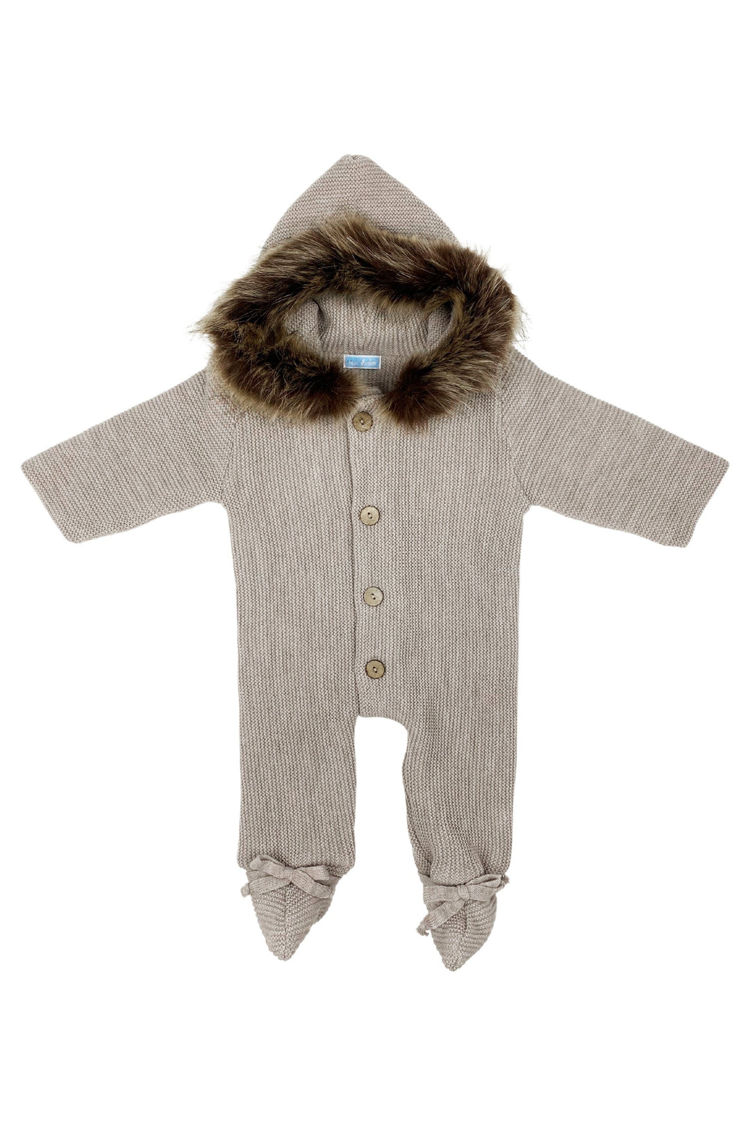 Mac Ilusión Faux Fur Trimmed Knitted Snowsuit | iphoneandroidapplications