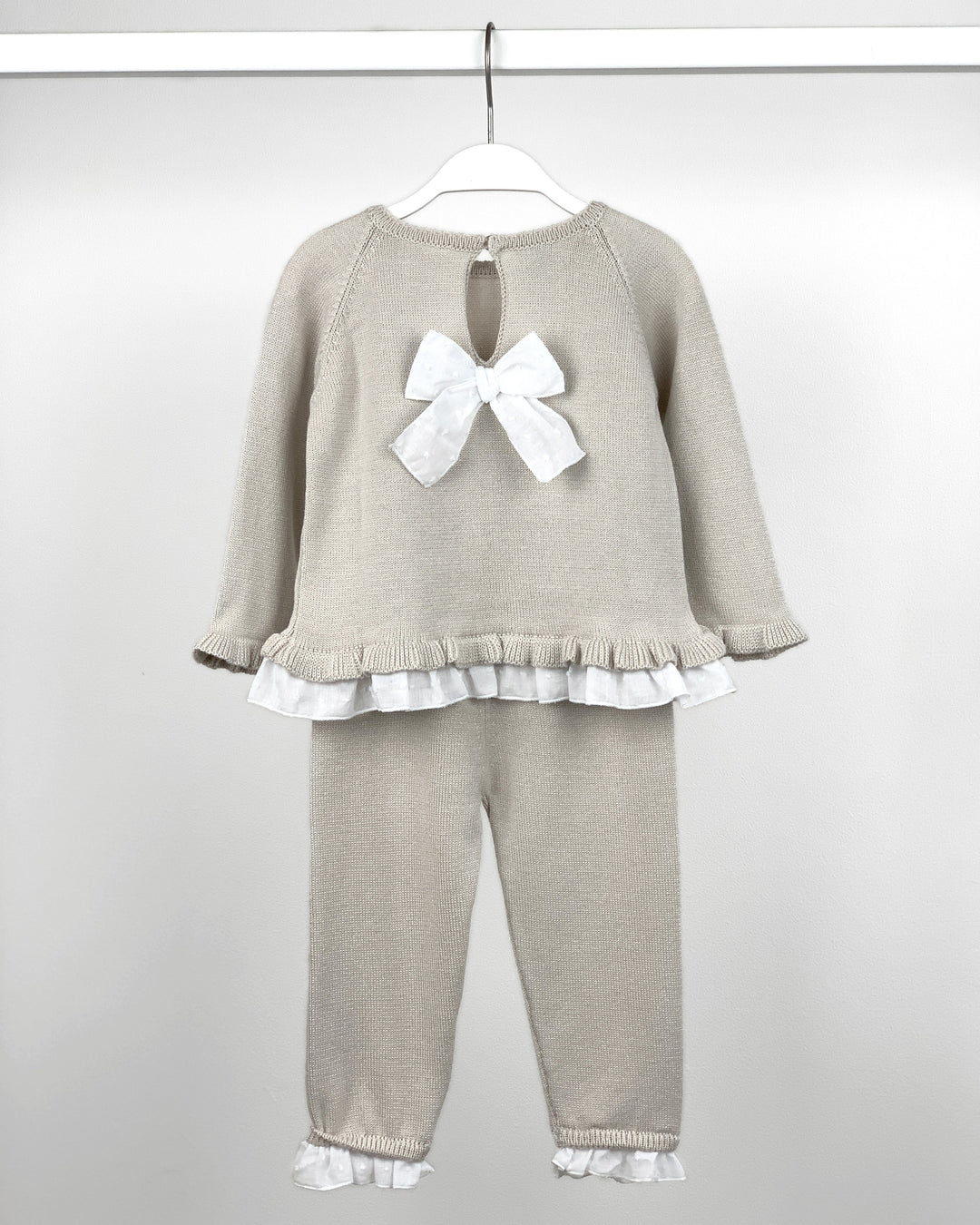 Granlei "Maya" Sparkly Stone Plumeti Dot Bow Tracksuit | iphoneandroidapplications