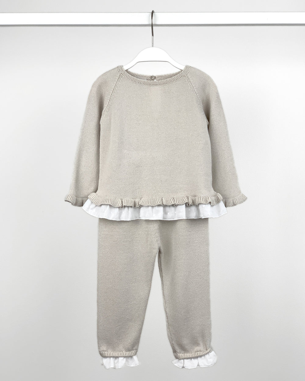 Granlei "Maya" Sparkly Stone Plumeti Dot Bow Tracksuit | iphoneandroidapplications