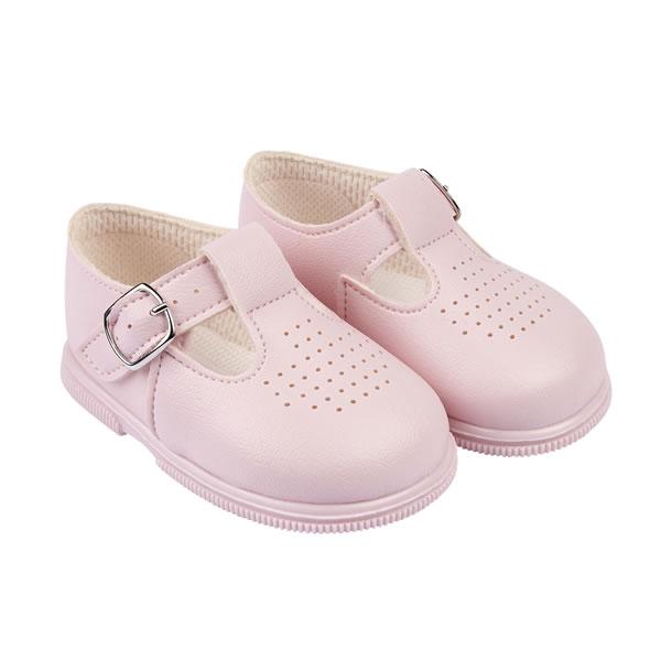 pink t bar shoes