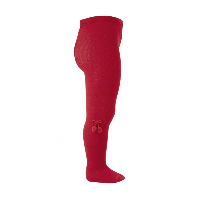 Condor Red Pom Pom Tights | iphoneandroidapplications