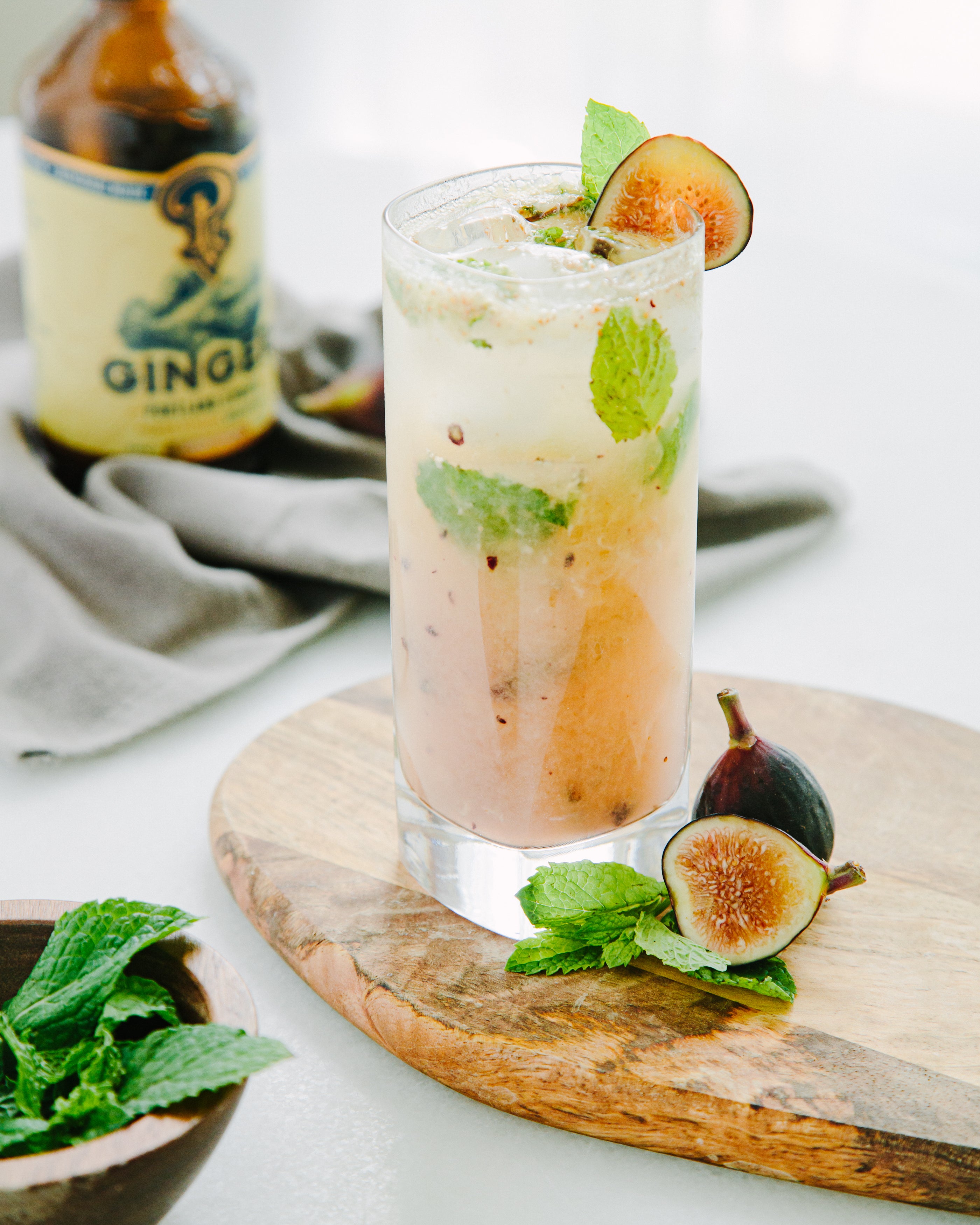 ginger fig mocktail recipe