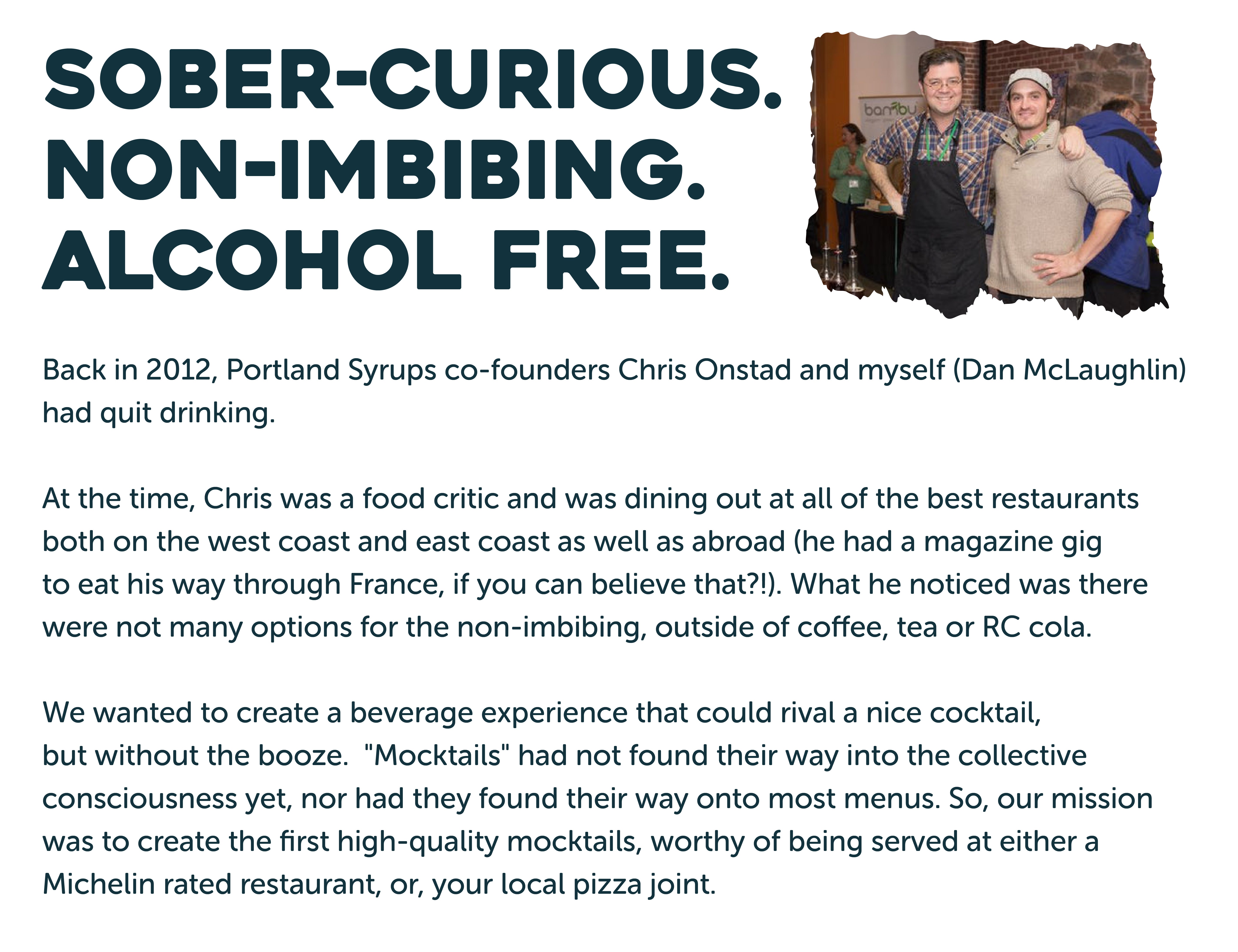 sober curious booze free alcohol free non-imbibing