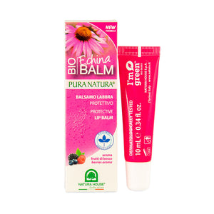 Echinacea Bio Lip Balm 10ml - Pura Natura | CrisDietética-Suplementos Online