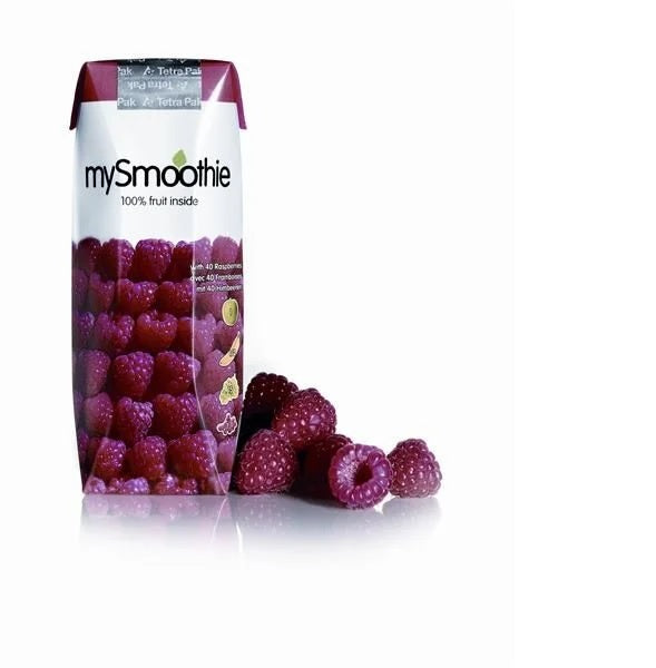 Raspberry Smoothie 250ml - MySmoothie | CrisDietética-Suplementos Online