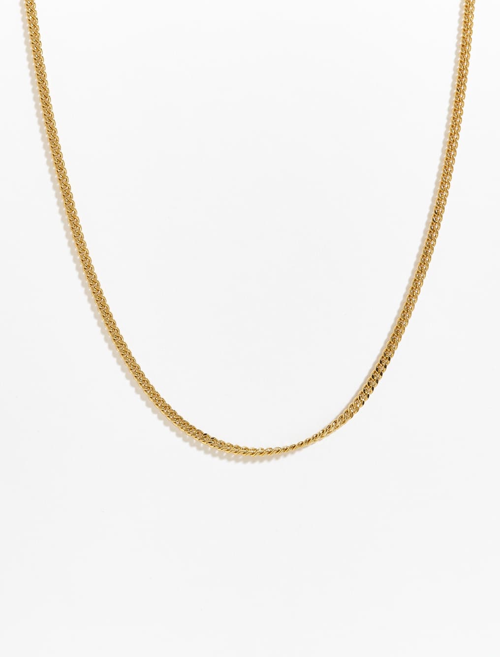 Lovely Link Gold Plated Chain Necklace