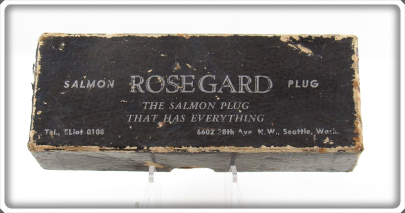 Rosegard Yellow Red Head No. 6 Salmon Plug Empty Box