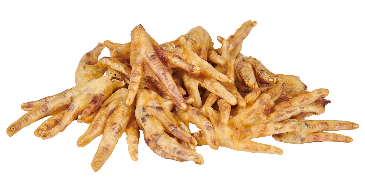 are chicken feet safe for dogs to eat