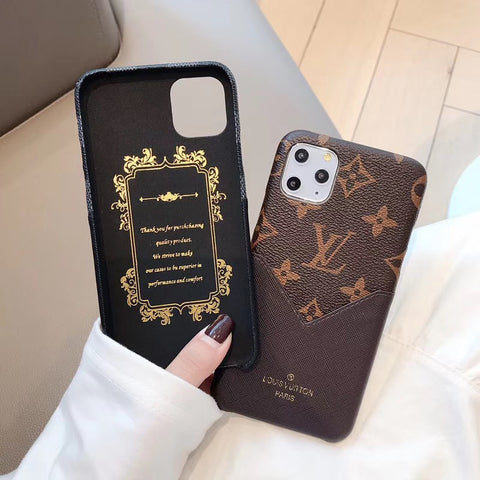 LOUIS VUITTON Brown Cell Phone Case – Labels Luxury