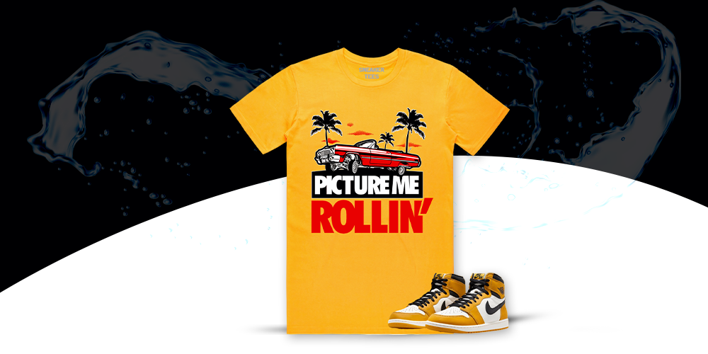 Picture Me Rollin" Red Print T-Shirt