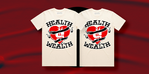 Bred Health Cream Sneaker Shirt