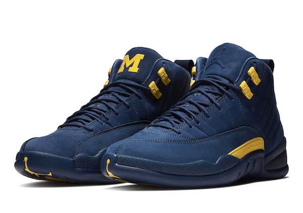 michigan air jordan 12