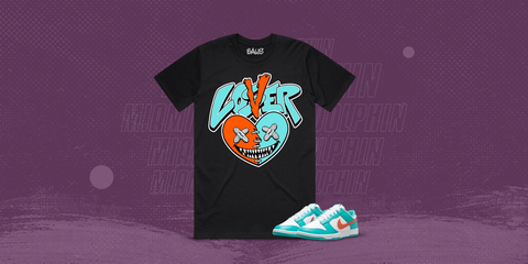 Miami Dunks Dolphins Shirt to Match - Miami Lover Loser Baws