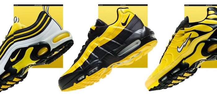 bumblebee air max plus