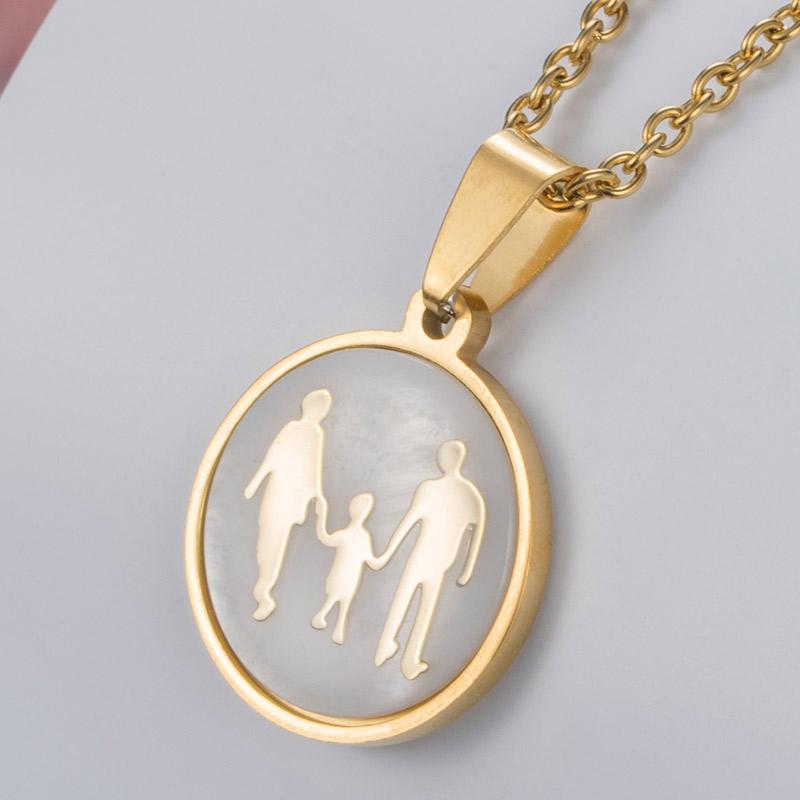 mom dad locket