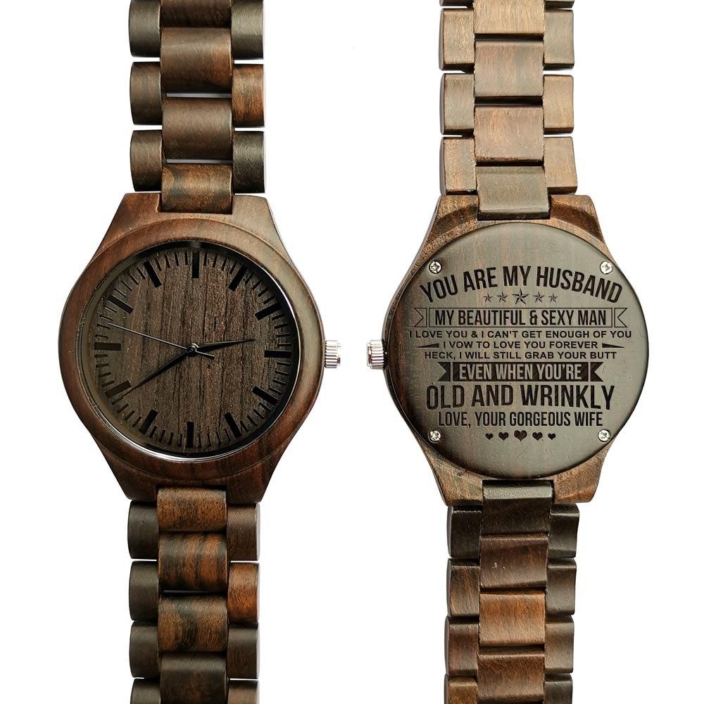 wooden watch for wife