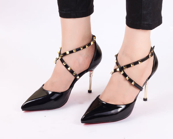 black belly shoes with heels