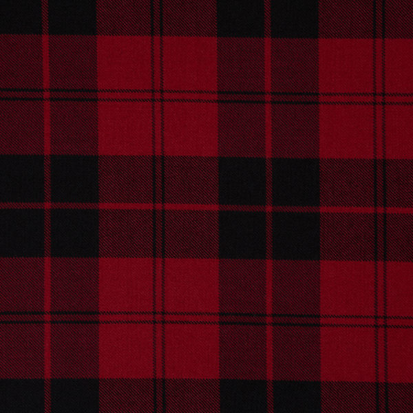 Campbell Red Muted Tartan