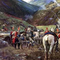 1719 – Battle of Glen Shiel