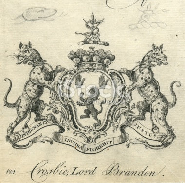 Coat of Arms Crosbie Lord Branden