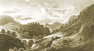 Pass of Killiecrankie Illustration from 1802