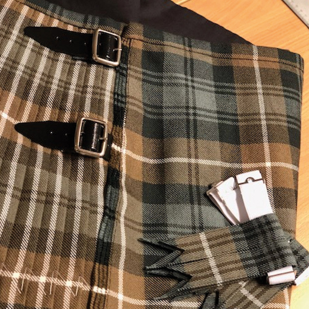 Lamont Weathered Heavyweight Hand Stitched Kilt