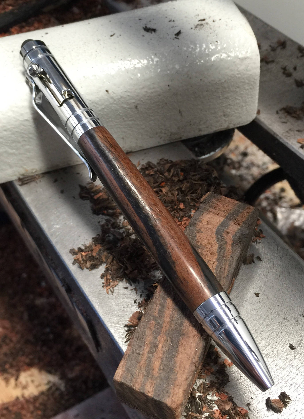 30 Caliber Bolt Action Bullet Pen - Gun Pen – Nate's Woodshop