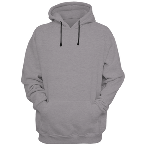 plain gray hoodie