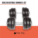 Adjustable Dumbbell Set - 30kgs
