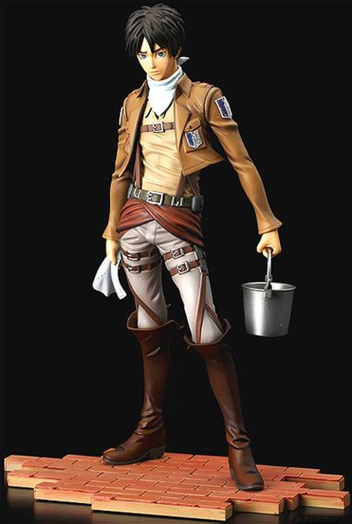 Eren Jaeger Cleaning Ver Brave Act Attack On Titan 1 8th Scale Figur 10 Toys