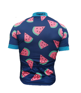 watermelon cycling jersey