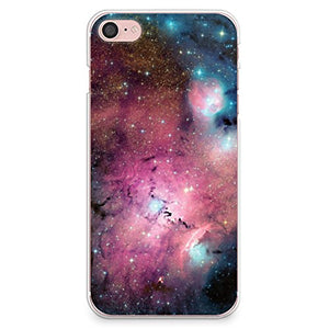 Iphone 8 Case Iphone 7 Case Casesbylorraine Galaxy Space Pink Purple Blue Sky Slim Hard Plastic Back Cover For Apple Iphone 7 Iphone 8 I20 Style